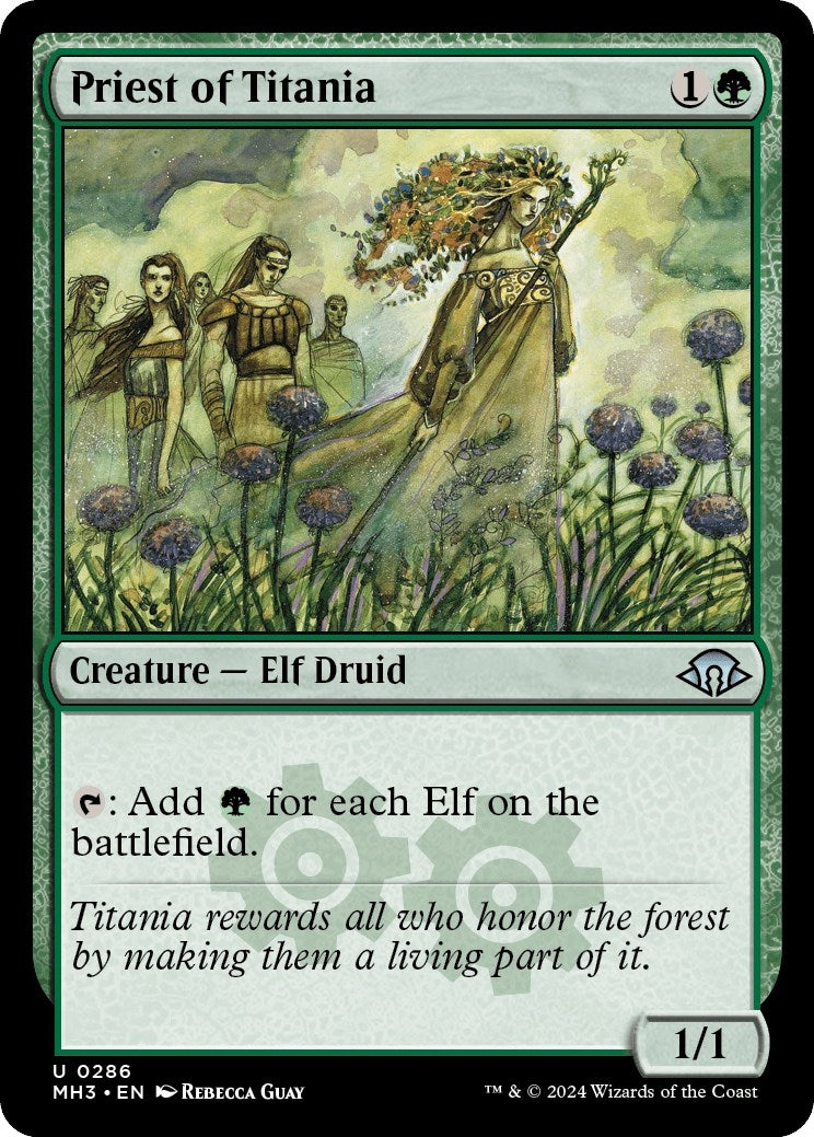 Image for Priest of Titania (286) - Magic: The Gathering