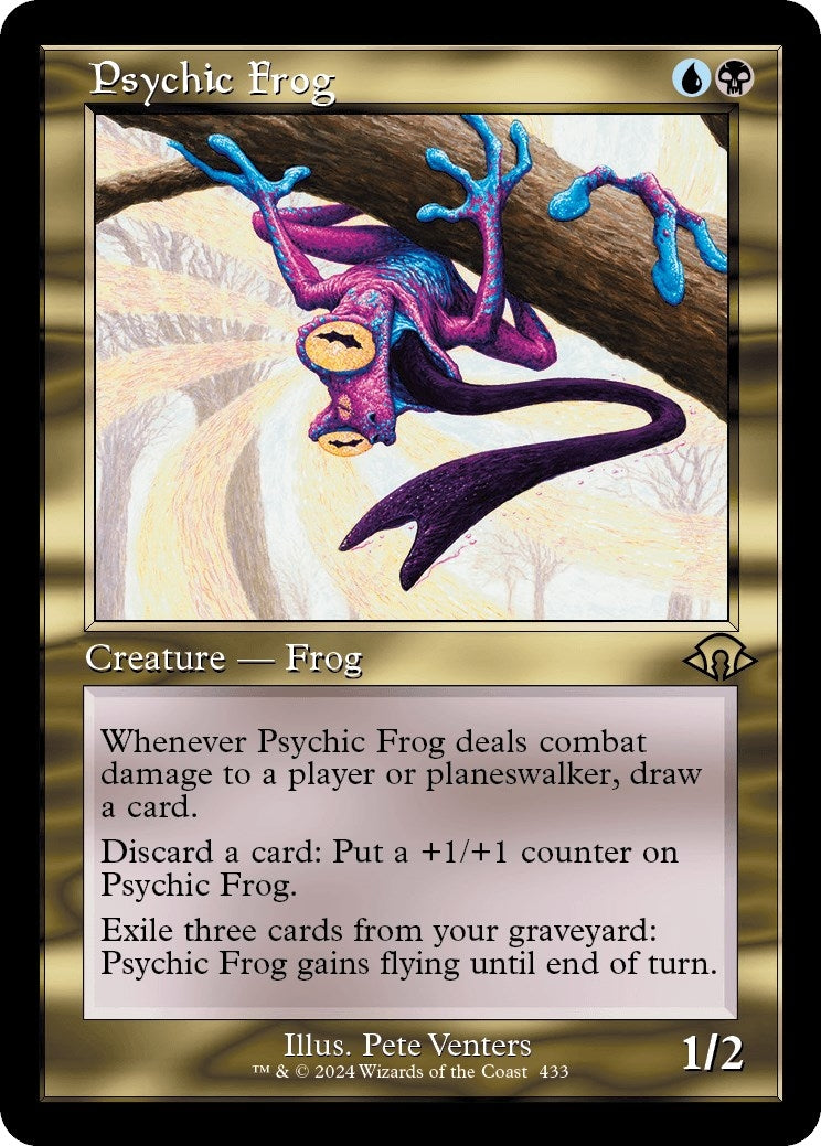 Image for Psychic Frog (Retro Frame) (433) - Magic: The Gathering