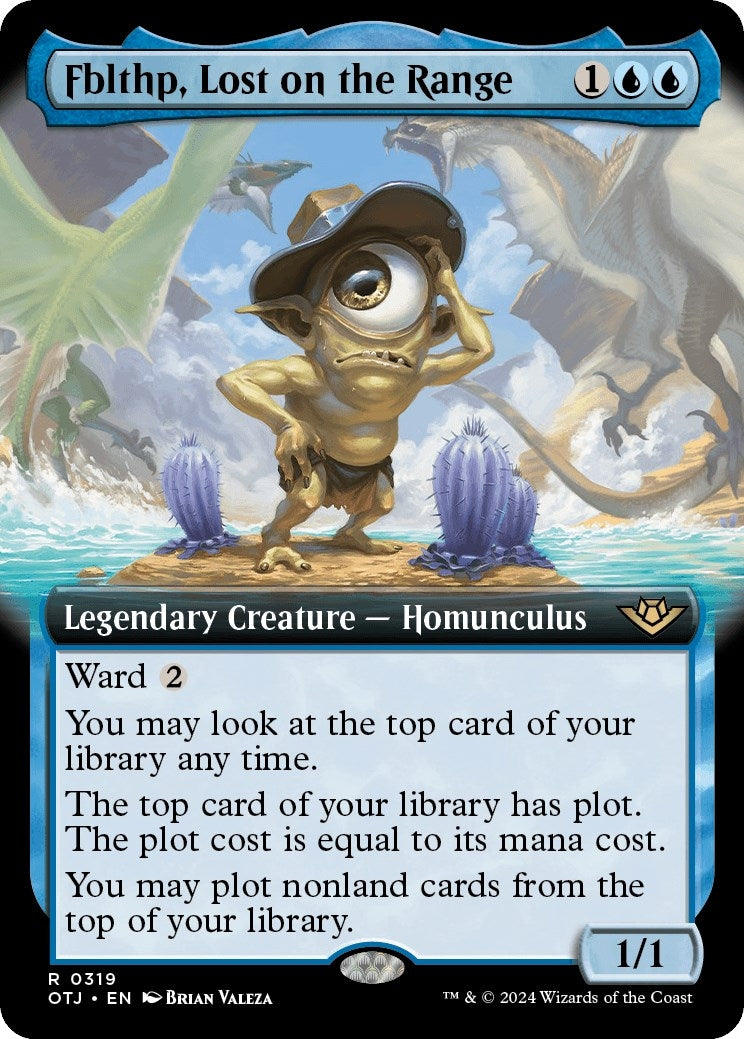 Image for Fblthp, Lost on the Range (Extended Art) (319) - Magic: The Gathering
