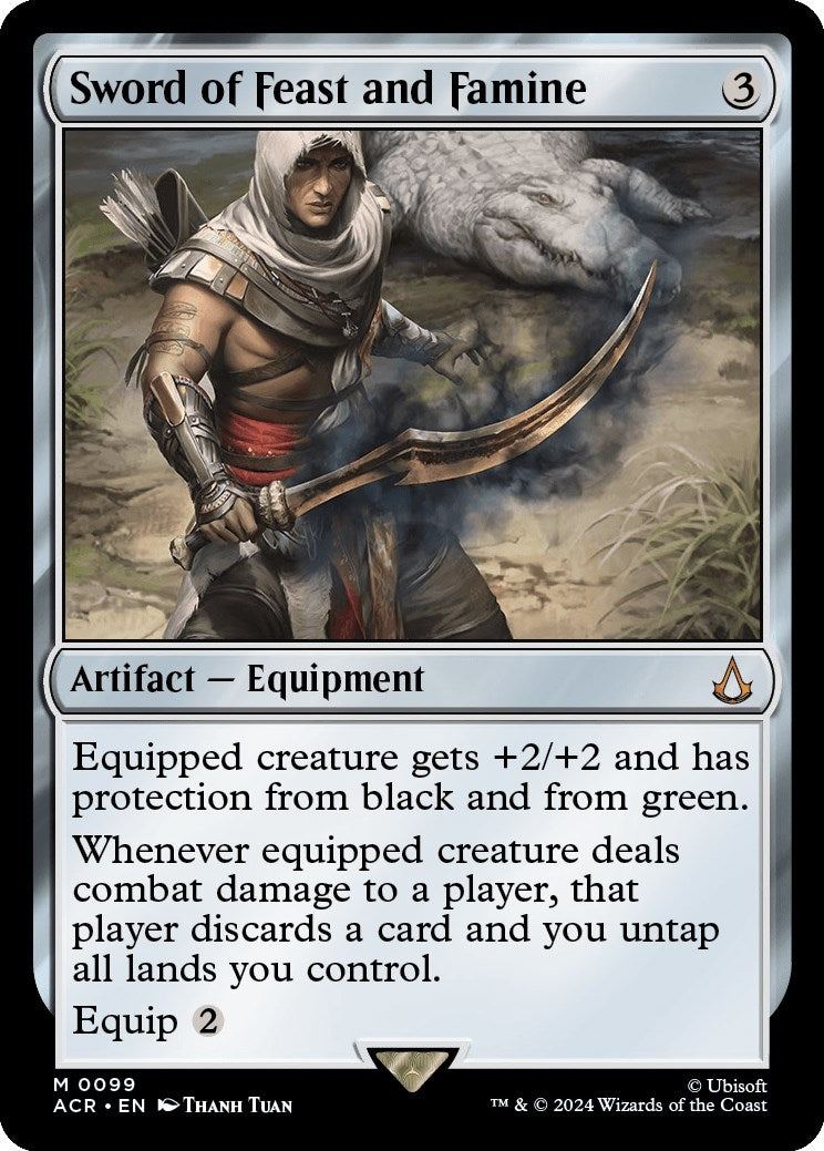 Image for Sword of Feast and Famine (99) (ACR) - Magic: The Gathering