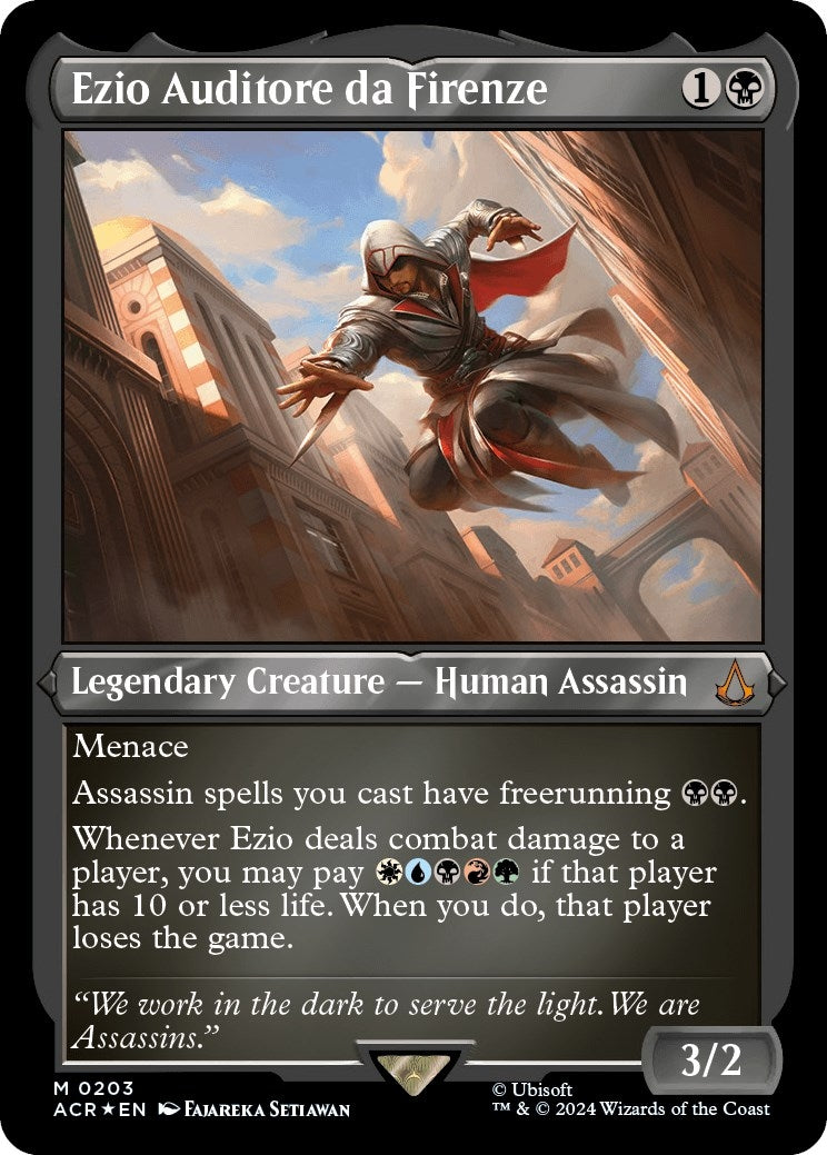 Image for Ezio Auditore da Firenze (Foil Etched) (203) - Magic: The Gathering