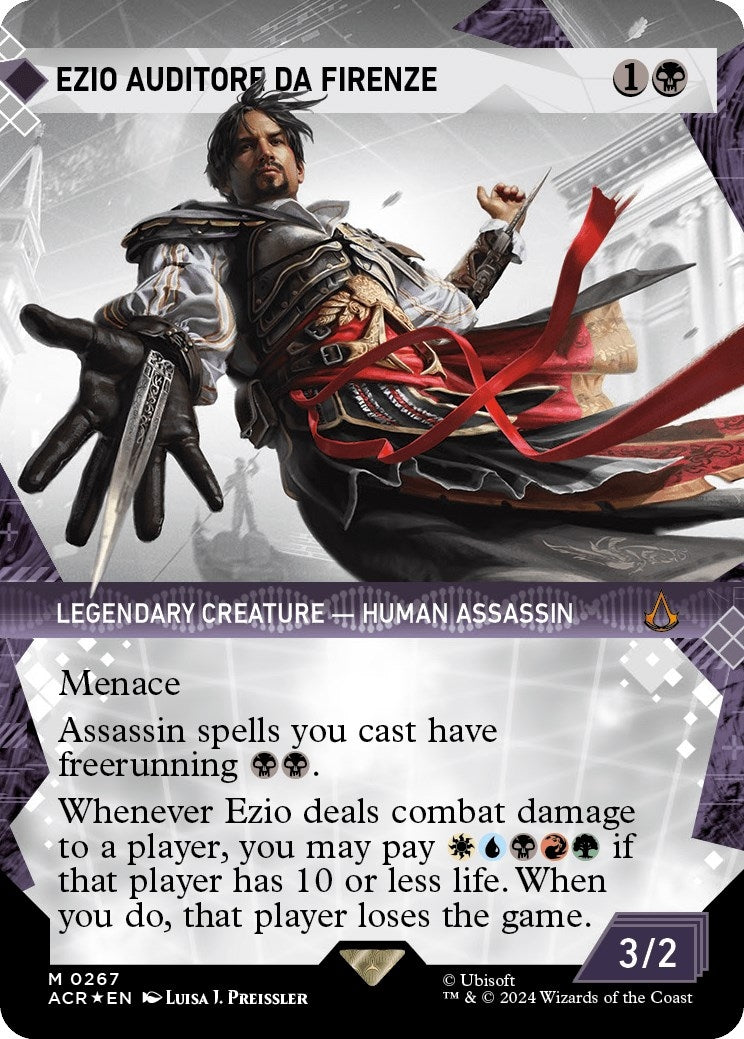Image for Ezio Auditore da Firenze (Showcase) (Textured Foil) (267) - Magic: The Gathering