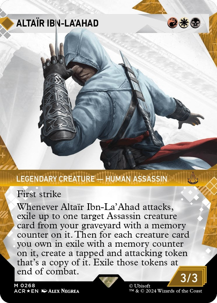 Image for Altair Ibn-La'Ahad (Showcase) (Textured Foil) (268) (ACR) - Magic: The Gathering