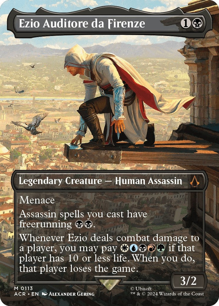 Image for Ezio Auditore da Firenze (Borderless) (113) - Magic: The Gathering