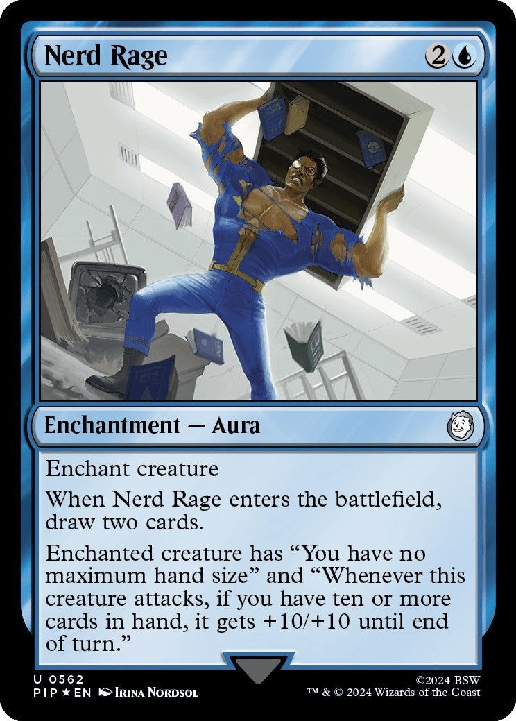 Image for Nerd Rage (Surge Foil) (562) - Magic: The Gathering