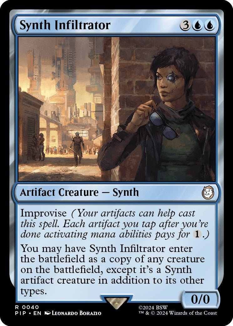 Image for Synth Infiltrator (40) - Magic: The Gathering