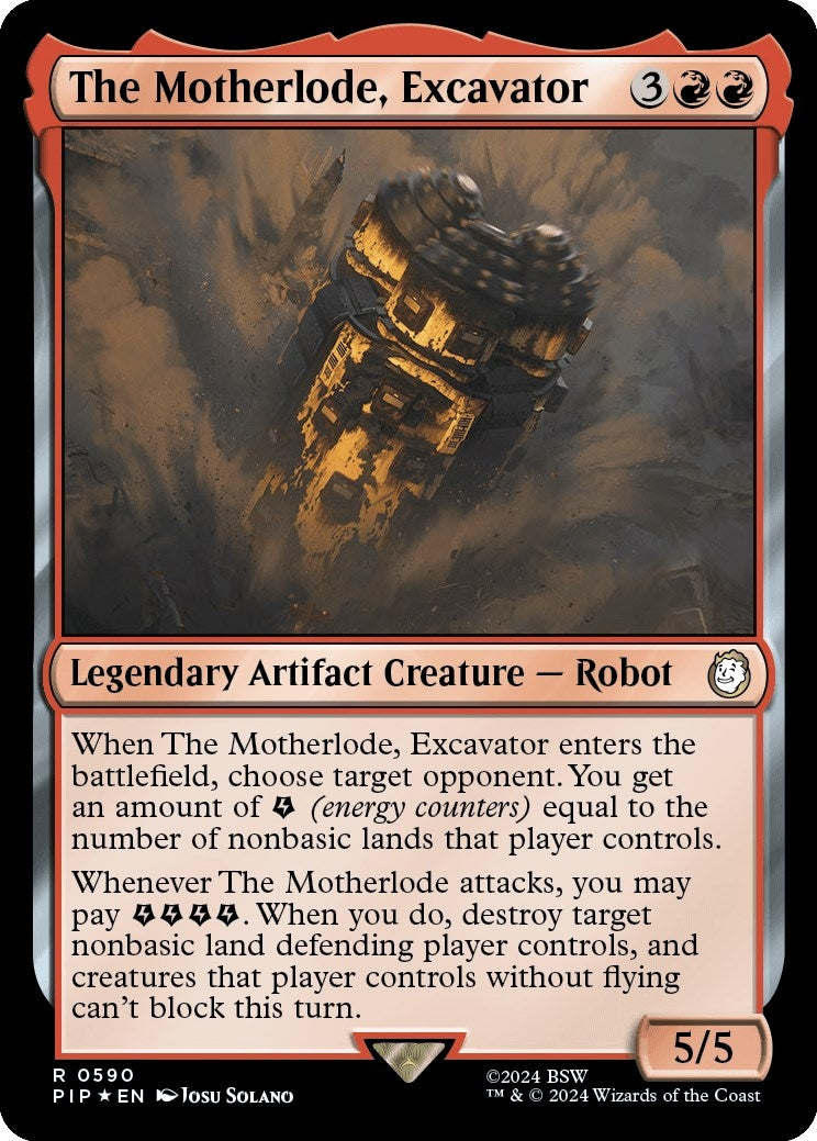 Image for The Motherlode, Excavator (Surge Foil) (590) - Magic: The Gathering