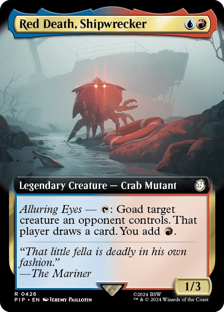 Image for Red Death, Shipwrecker (Extended Art) (426) - Magic: The Gathering