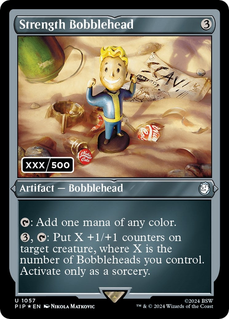 Image for Strength Bobblehead (Serial Numbered) (1057) - Magic: The Gathering