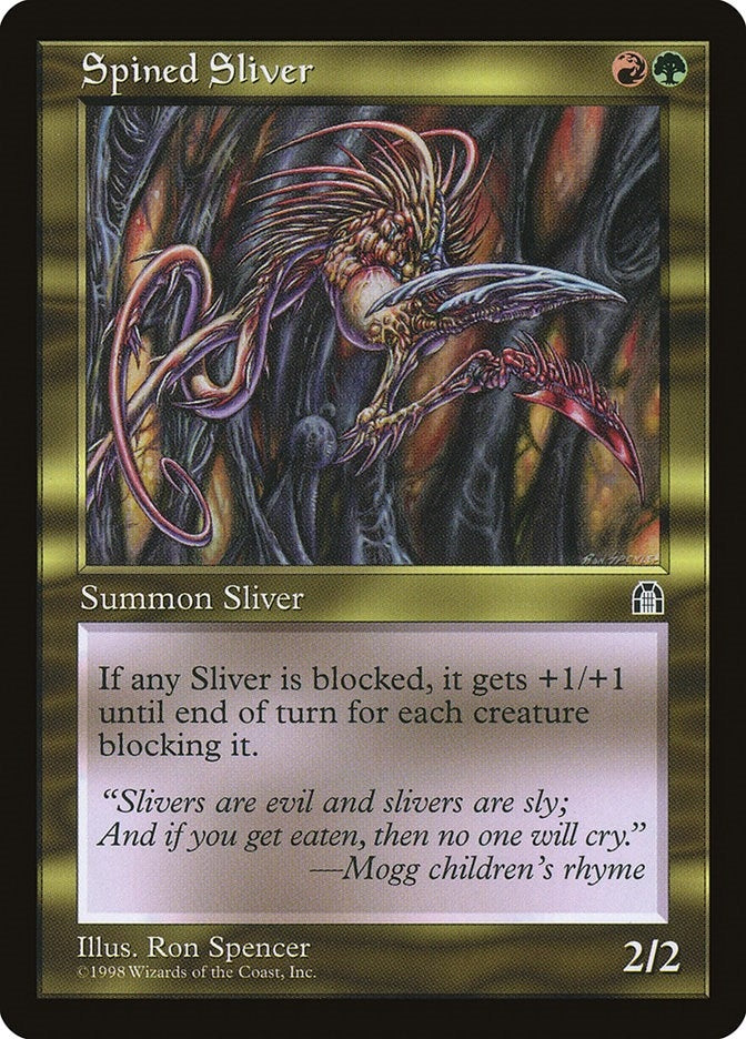 Image for Spined Sliver - Magic: The Gathering