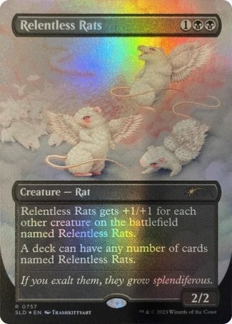 Image for Relentless Rats (757) (757) - Magic: The Gathering