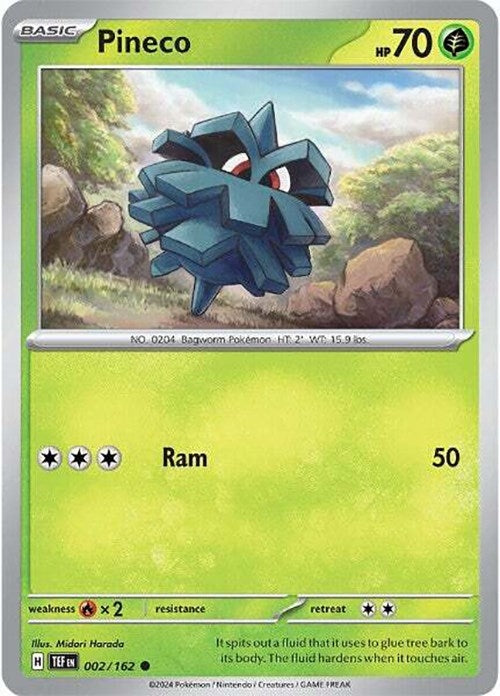 Image for Pineco (002/162) (TEF) - Pokemon