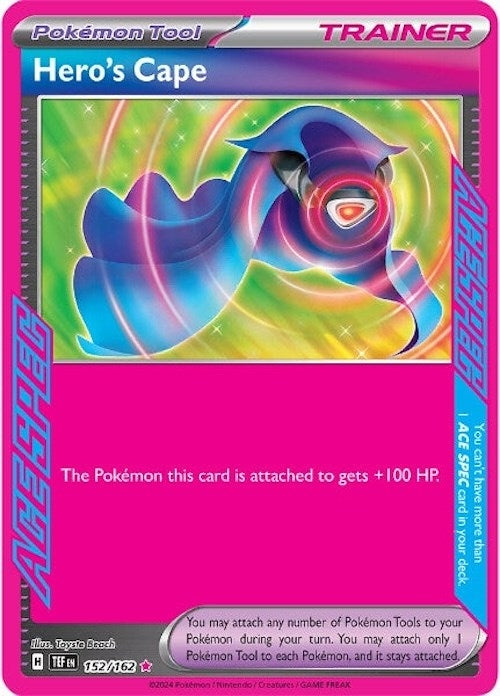 Image for Hero's Cape (152/162) (TEF) - Pokemon