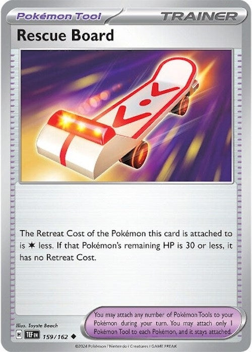 Image for Rescue Board (159/162) (TEF) - Pokemon
