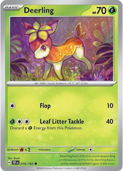 Image for Deerling (016/162) (TEF) - Pokemon