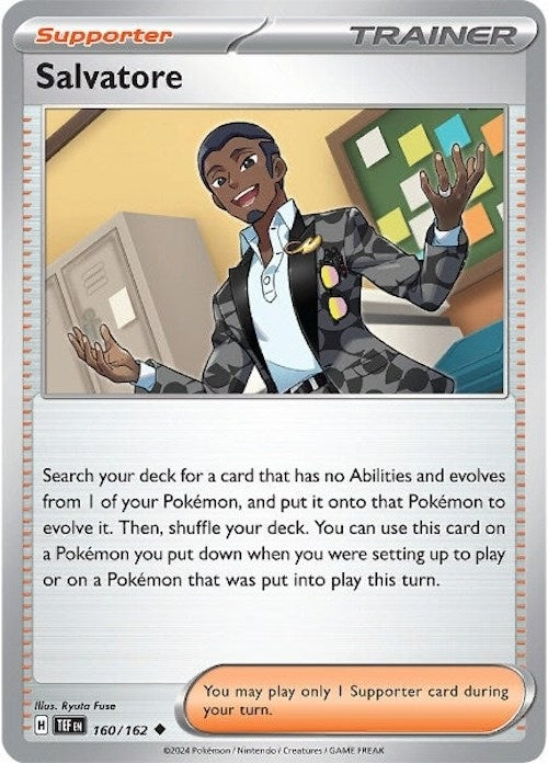 Image for Salvatore (160/162) (TEF) - Pokemon