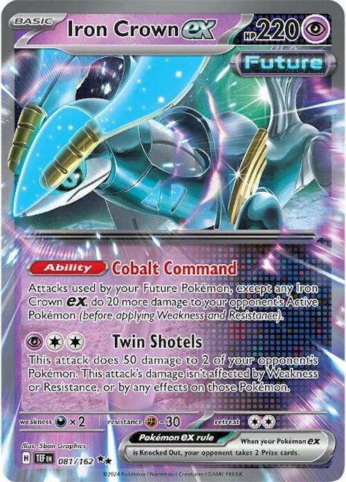 Iron Crown ex (081/162) (TEF)
