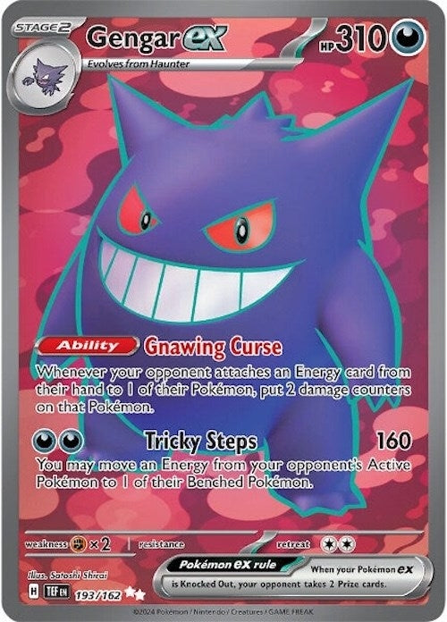 Image for Gengar ex (193/162) (TEF) - Pokemon