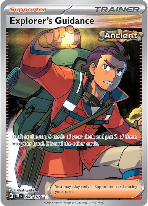 Image for Explorer's Guidance (200/162) (TEF) - Pokemon