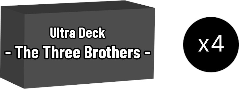 Image for Ultra Deck: The Three Brothers Display Case - One Piece Card Game
