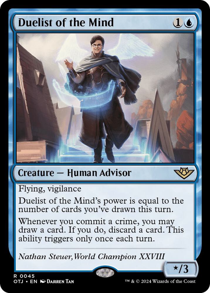 Image for Duelist of the Mind (45) - Magic: The Gathering