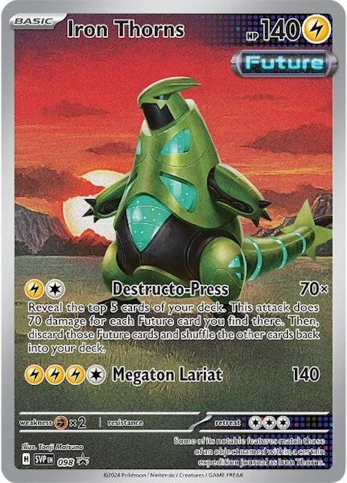Image for Iron Thorns - 098 (098) (SVP) - Pokemon