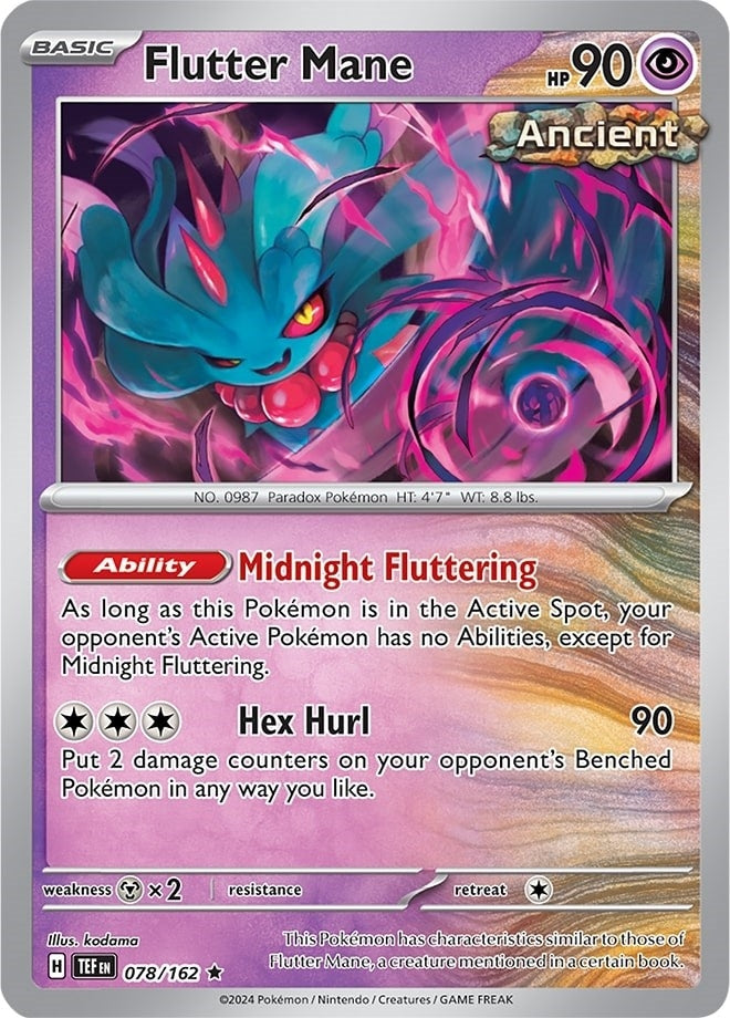 Image for Flutter Mane (078/162) (PR) - Pokemon