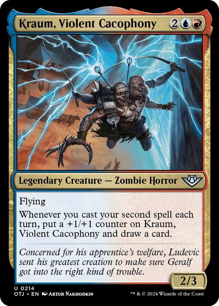 Image for Kraum, Violent Cacophony (214) - Magic: The Gathering