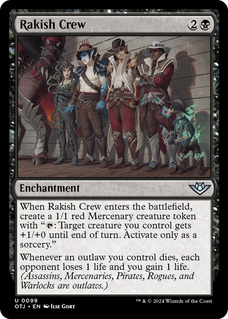 Image for Rakish Crew (99) - Magic: The Gathering