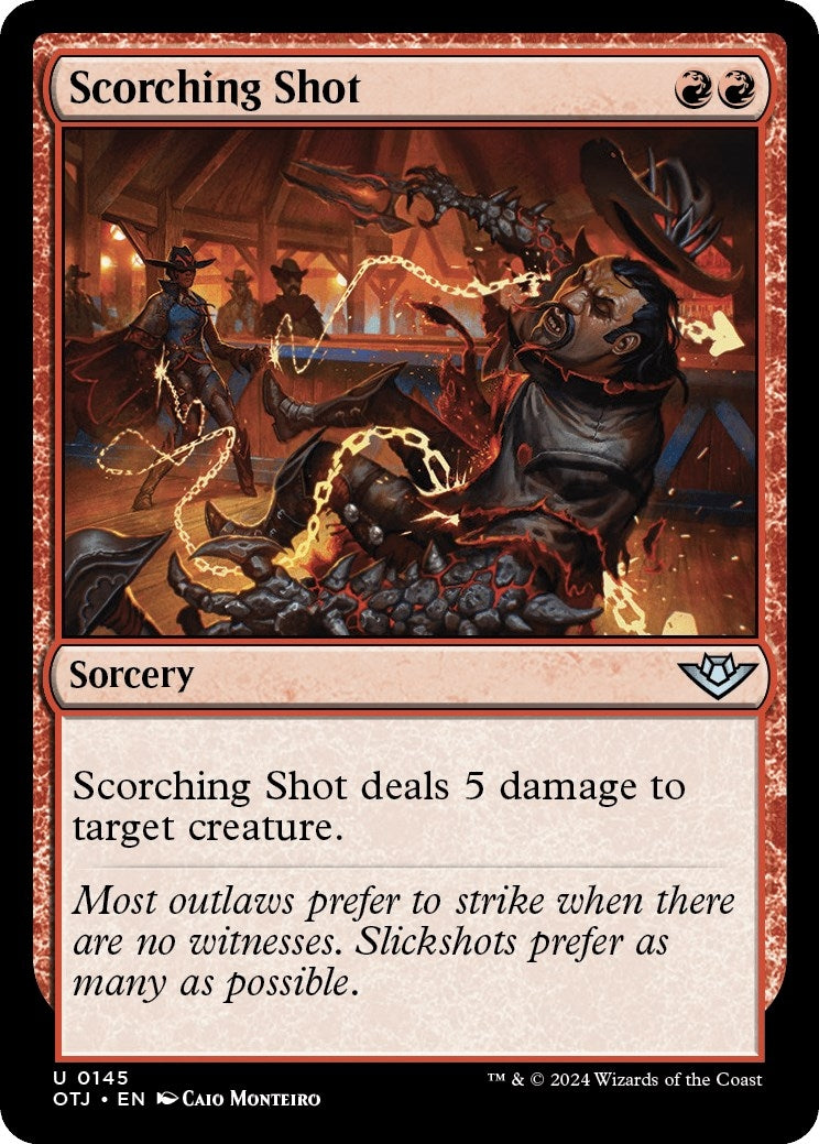 Image for Scorching Shot (145) - Magic: The Gathering