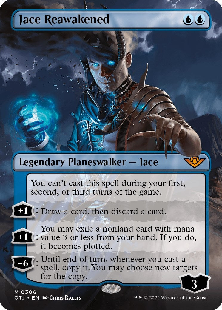 Image for Jace Reawakened (Borderless) (306) - Magic: The Gathering