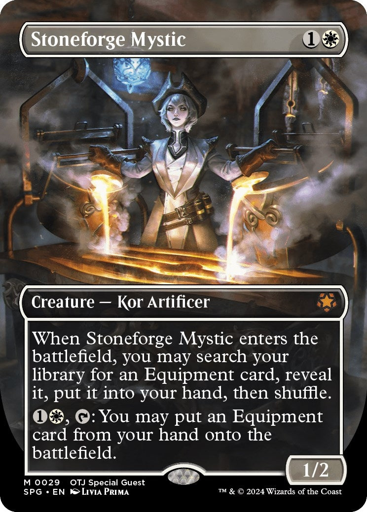 Image for Stoneforge Mystic (Borderless) (29) - Magic: The Gathering