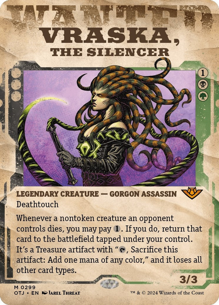Image for Vraska, the Silencer (Showcase) (299) - Magic: The Gathering