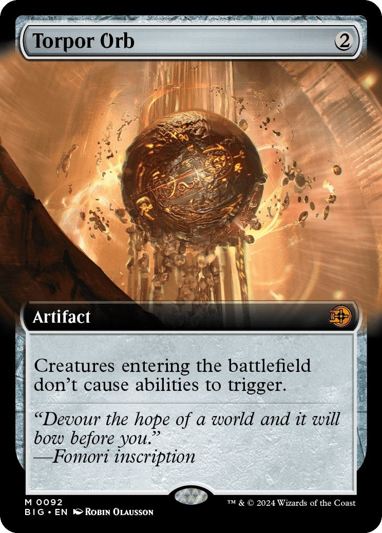 Image for Torpor Orb (Extended Art) (92) - Magic: The Gathering