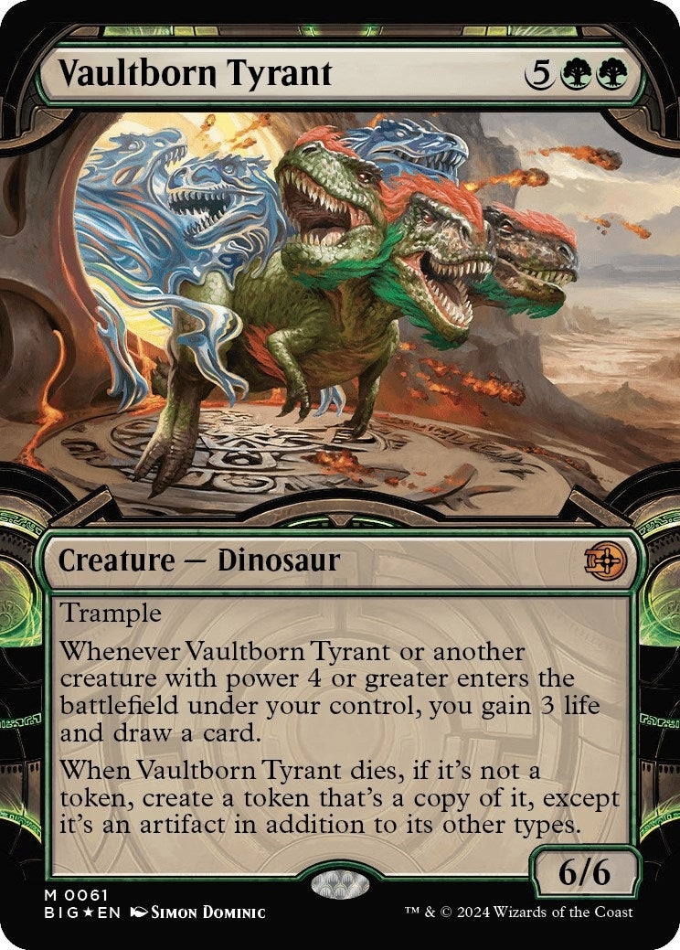 Image for Vaultborn Tyrant (Showcase) (Raised Foil) (61) - Magic: The Gathering