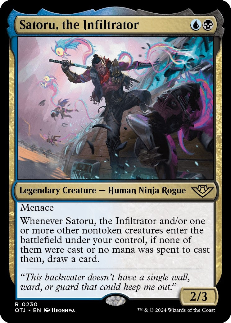 Image for Satoru, the Infiltrator (230) - Magic: The Gathering