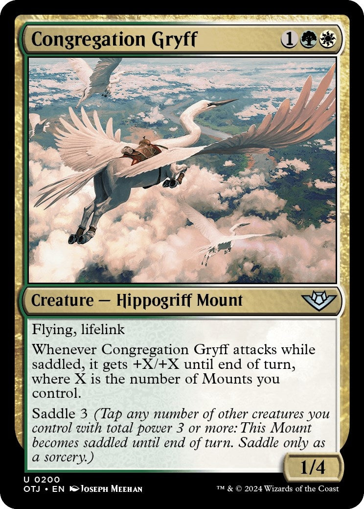 Image for Congregation Gryff (200) - Magic: The Gathering