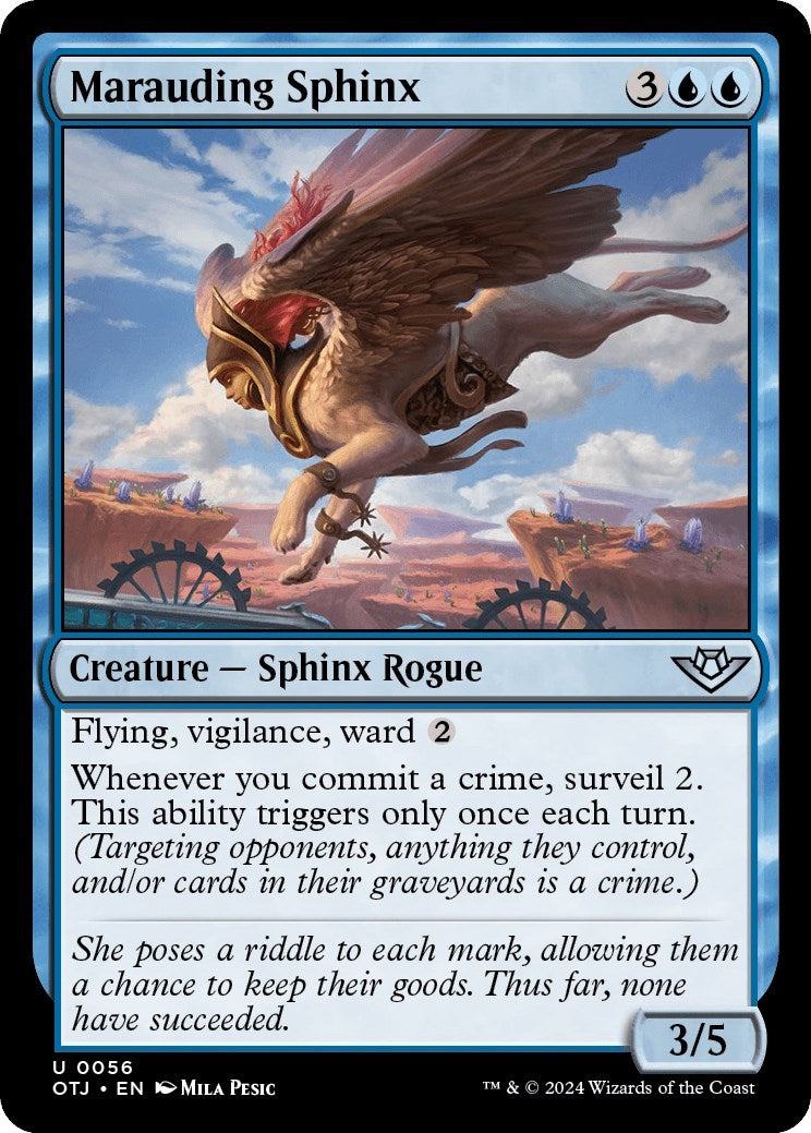 Image for Marauding Sphinx (56) - Magic: The Gathering