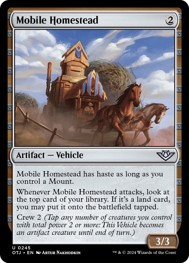 Image for Mobile Homestead (245) - Magic: The Gathering