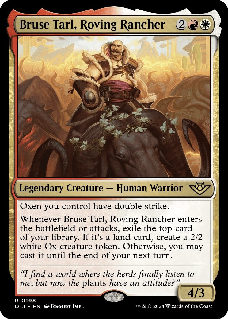 Image for Bruse Tarl, Roving Rancher (198) - Magic: The Gathering
