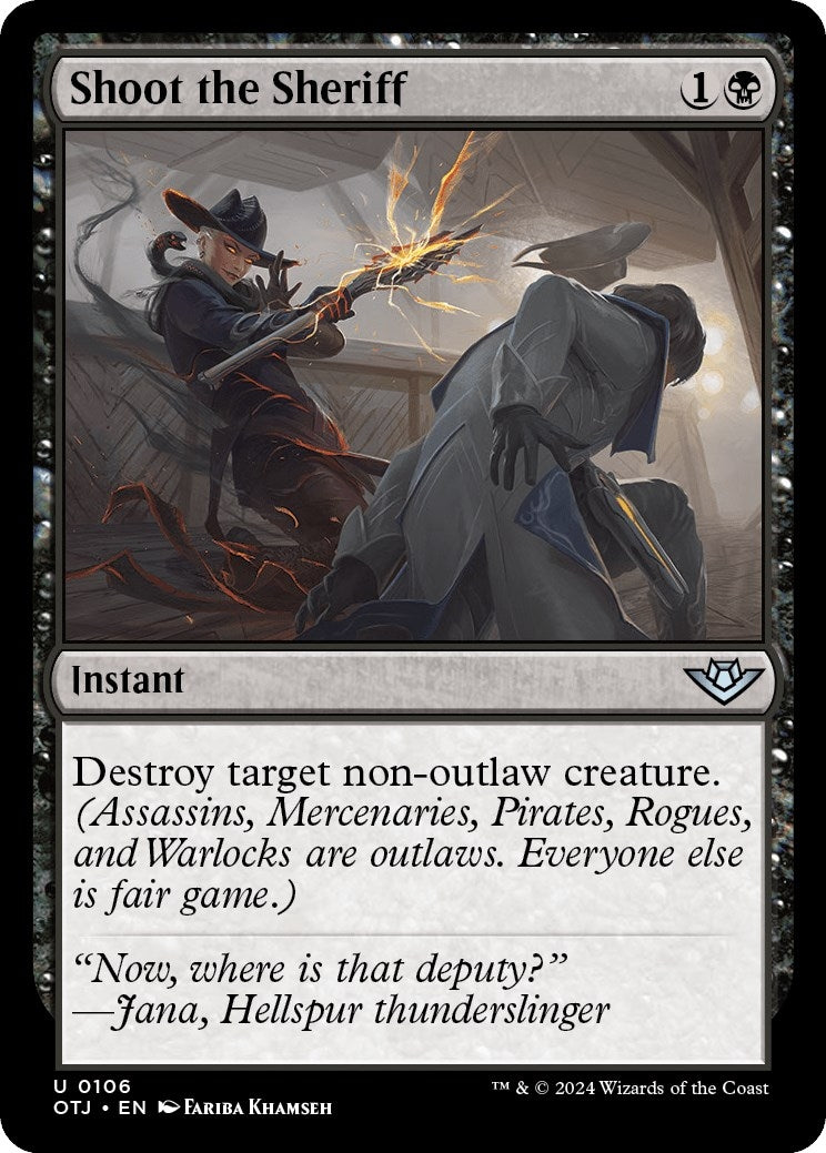 Image for Shoot the Sheriff (106) - Magic: The Gathering