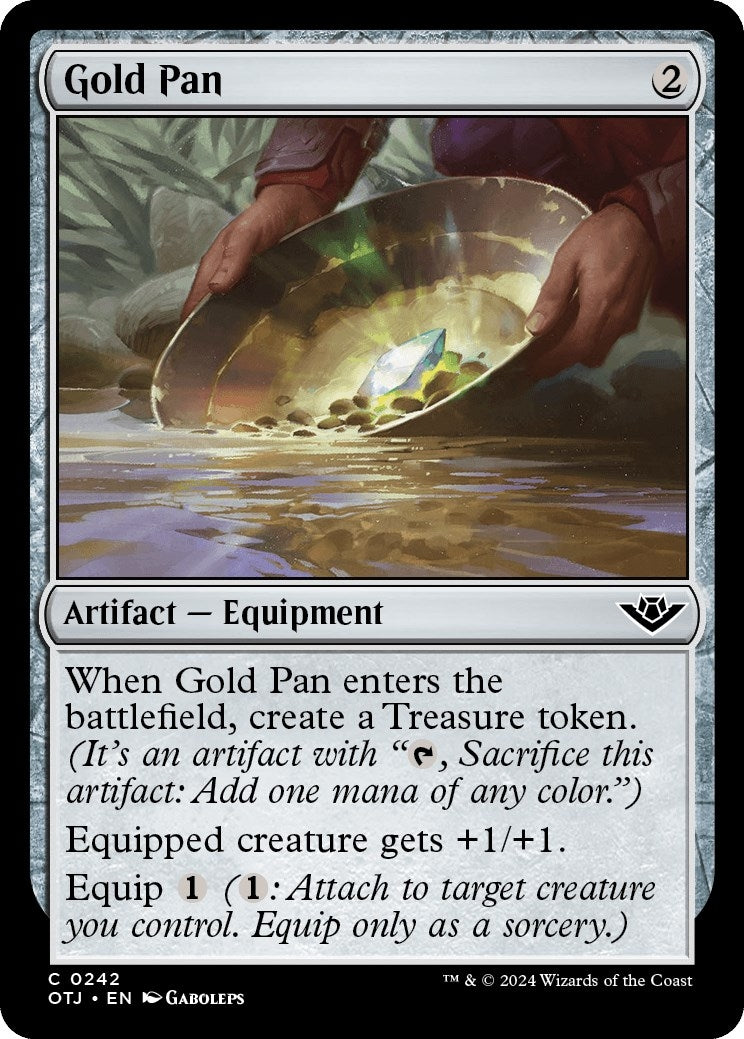 Image for Gold Pan (242) - Magic: The Gathering
