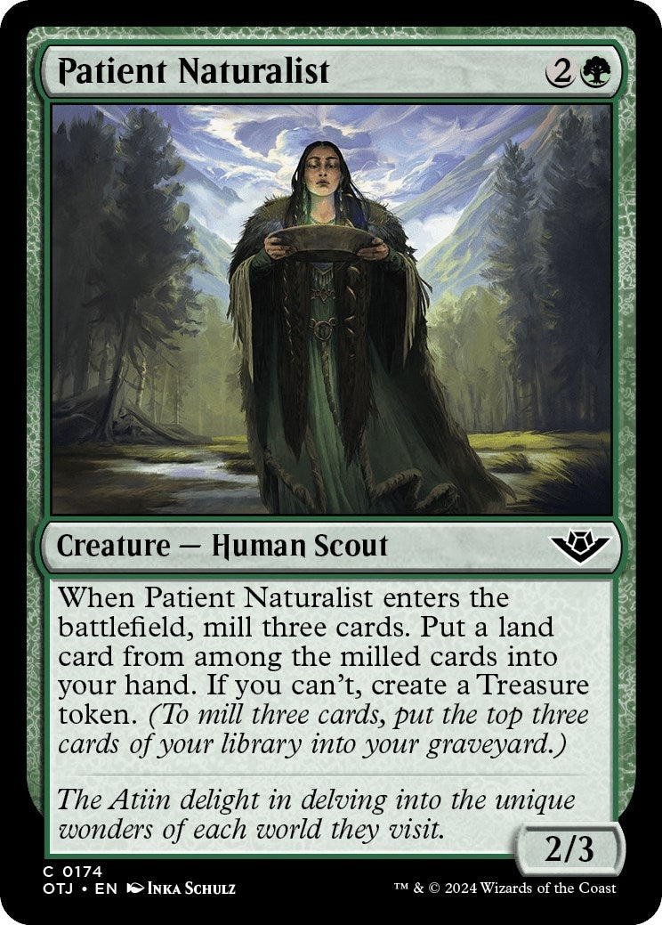 Image for Patient Naturalist (174) - Magic: The Gathering