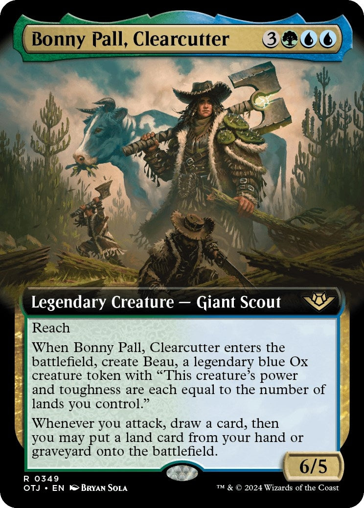 Image for Bonny Pall, Clearcutter (Extended Art) (349) - Magic: The Gathering