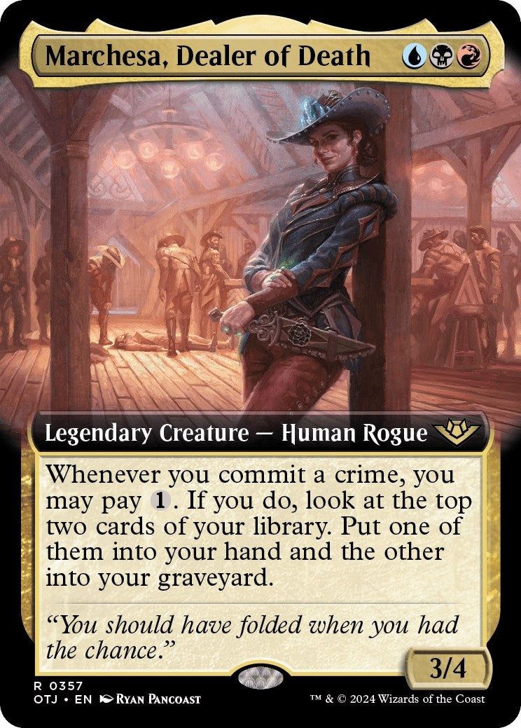 Image for Marchesa, Dealer of Death (Extended Art) (357) - Magic: The Gathering