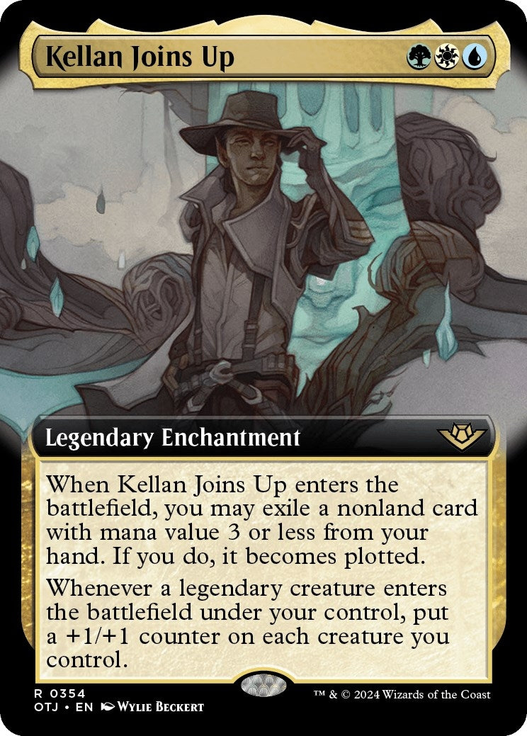 Image for Kellan Joins Up (Extended Art) (354) - Magic: The Gathering