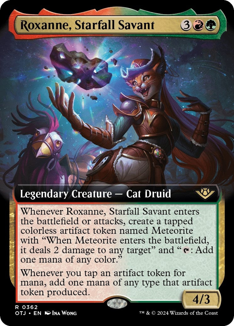 Image for Roxanne, Starfall Savant (Extended Art) (362) - Magic: The Gathering