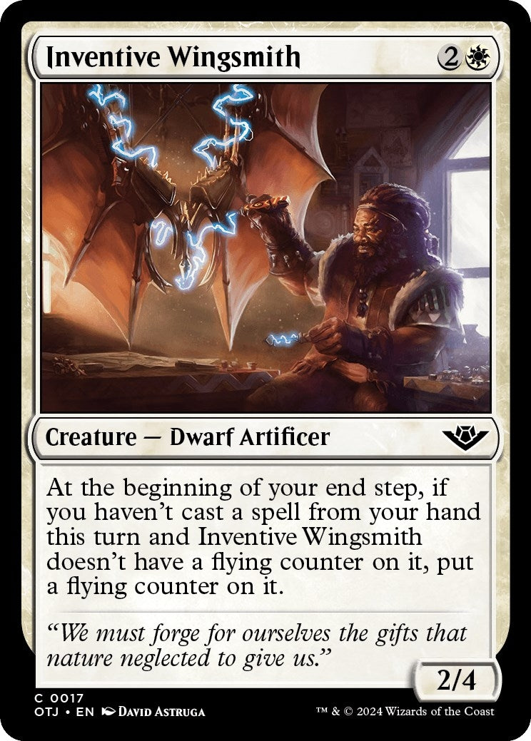 Image for Inventive Wingsmith (17) - Magic: The Gathering