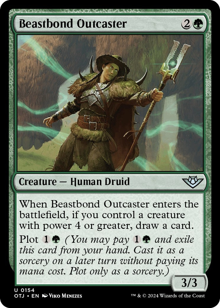 Image for Beastbond Outcaster (154) - Magic: The Gathering
