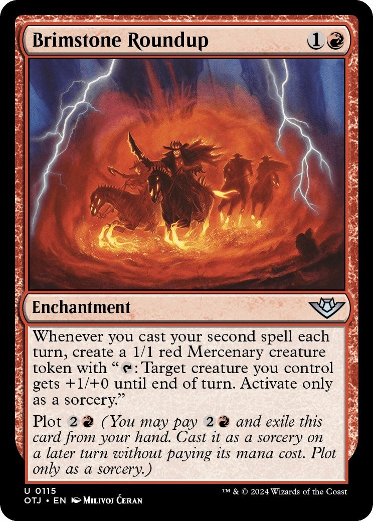 Image for Brimstone Roundup (115) - Magic: The Gathering